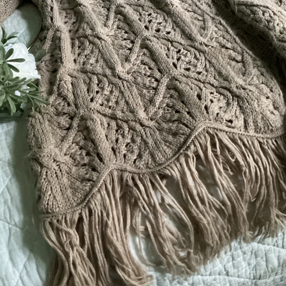Retro Threads Crochet Sweater - Picture 4 of 11